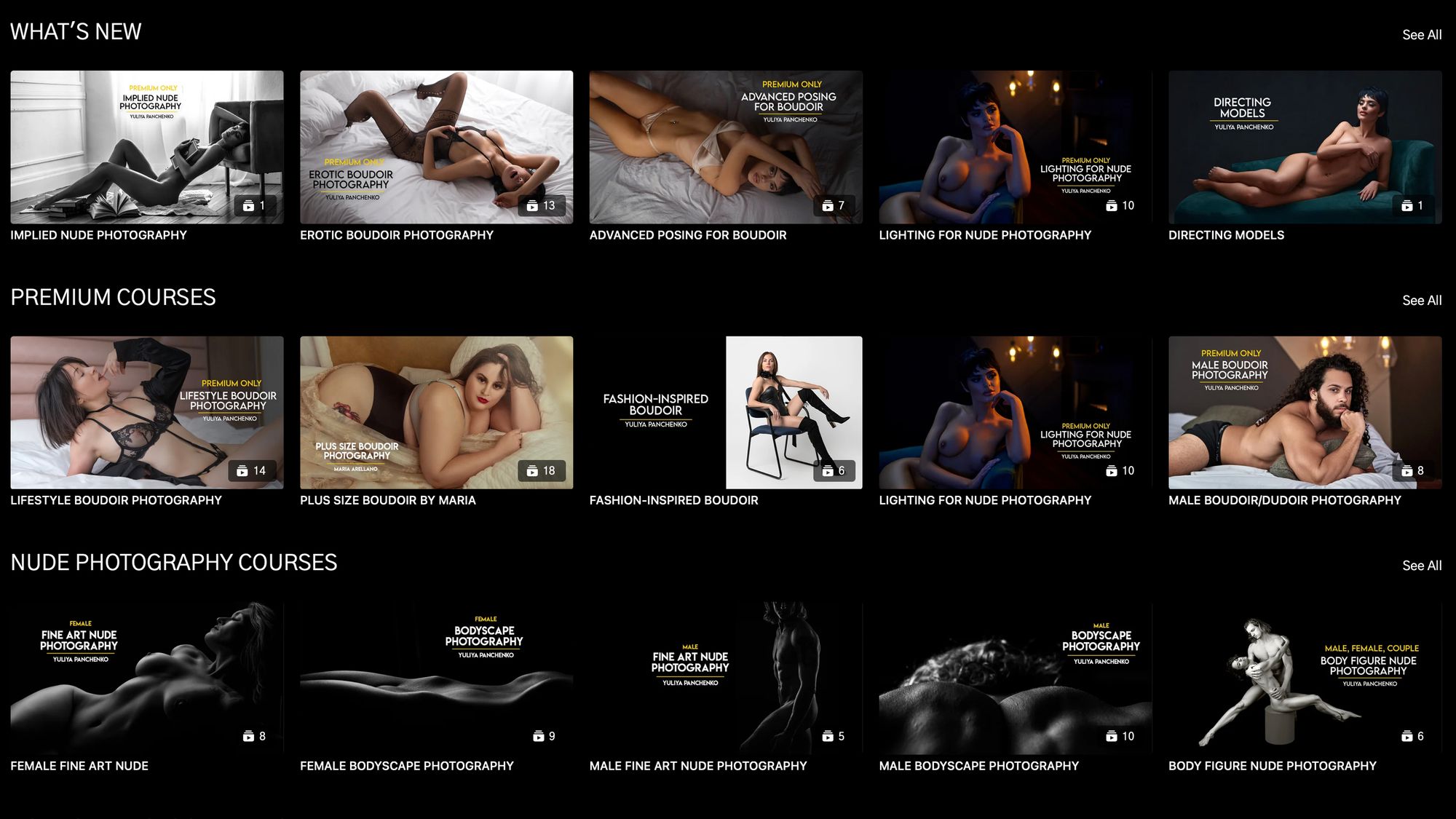 Believe in Boudoir Photography Educational Platform