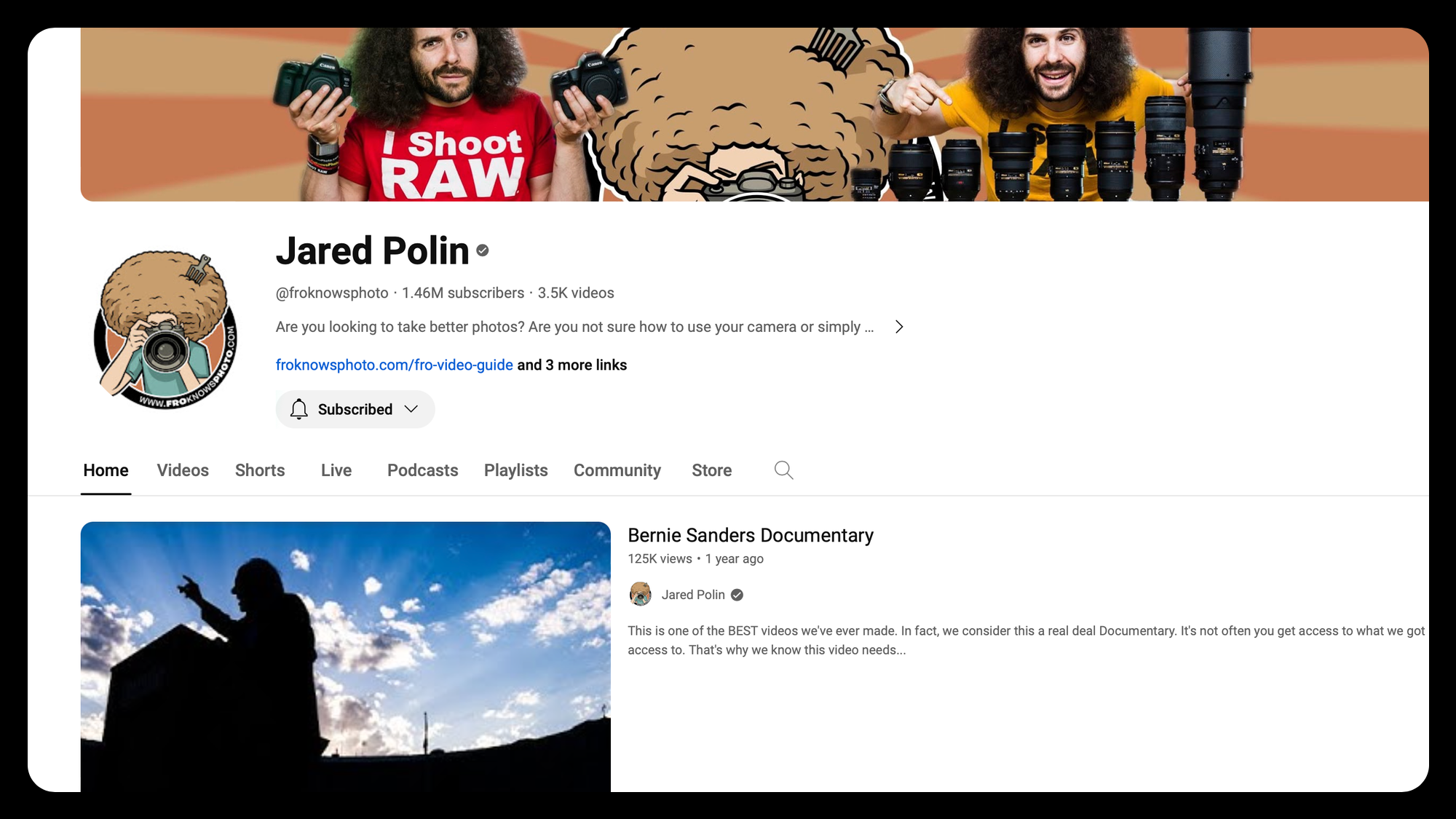 Jared Polin YouTube